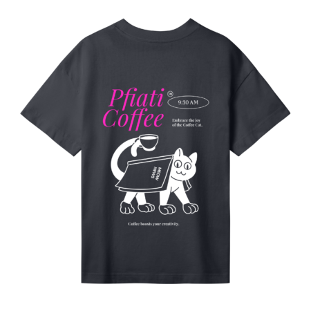 🩷 Pfiati Coffee Cat white/pink